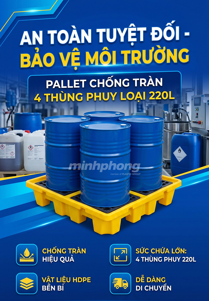 Poster Pallet Chống Tràn